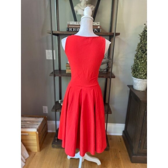 La Petite Robe di Chiara Boni Corie Dress Orange Womens Size 42 US 6 - Picture 9 of 15